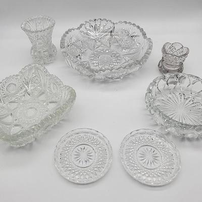 Cut Glass Crystal Lot