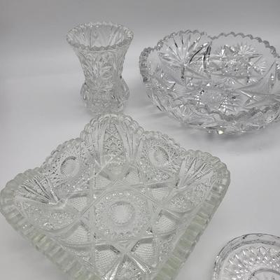 Cut Glass Crystal Lot