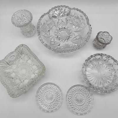 Cut Glass Crystal Lot