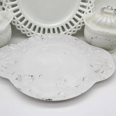 Vintage Milk Glass Lot