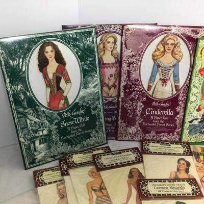 876 Hollywood Glamour Paper Doll Lot