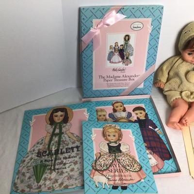 874 Madame Alexander Paper Doll Lot & Dolls
