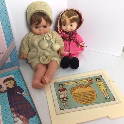874 Madame Alexander Paper Doll Lot & Dolls