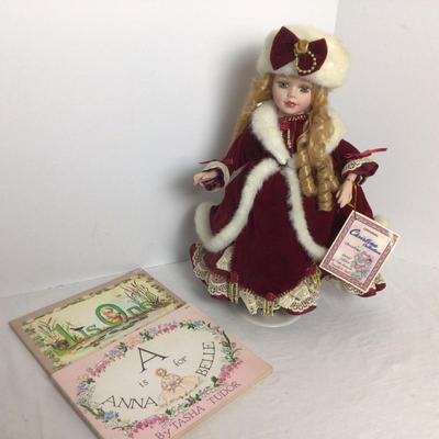 871 Christina Verdi Doll & Tasha Tudor Books