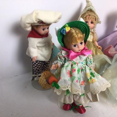 864 Madame Alexander 8â€ Dolls Lot