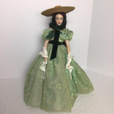 786 Scarlet Oâ€™Hara â€œGone With the Windâ€ Doll