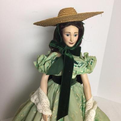 786 Scarlet Oâ€™Hara â€œGone With the Windâ€ Doll