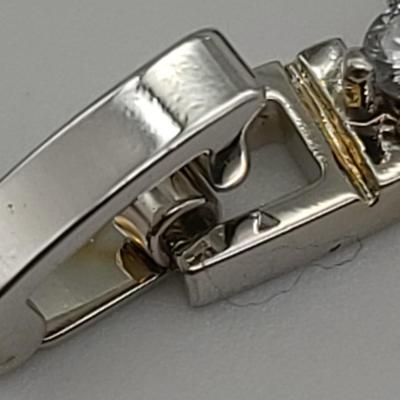 Swarovski Silver Tennis Bracelet 7.5" Long