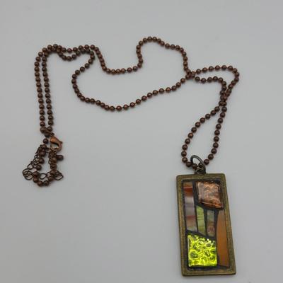 Handcrafted Mosaic Necklace