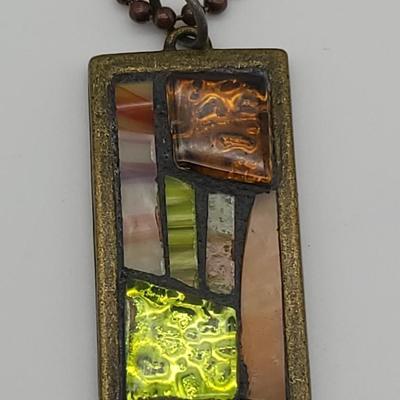 Handcrafted Mosaic Necklace