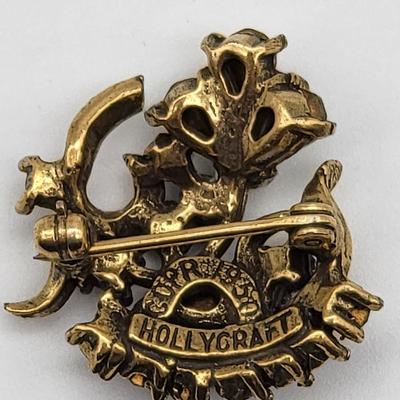 1960 Hollycraft Multi-Stone Pin