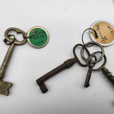 Antique LARGE Skeleton Key Lot