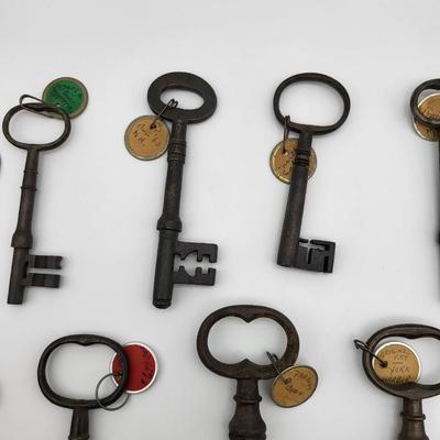 Antique LARGE Skeleton Key Lot
