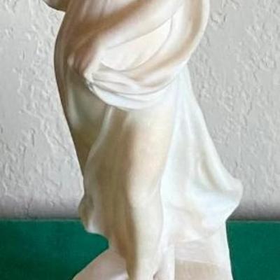 Alabaster Sculpture Of Woman