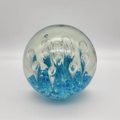 GIGANTIC 15 lb. 4 oz. Art Glass Globe