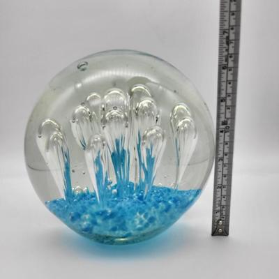 GIGANTIC 15 lb. 4 oz. Art Glass Globe