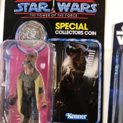 1037 - Star Wars 3.75 action figures lot
