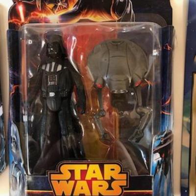 1037 - Star Wars 3.75 action figures lot