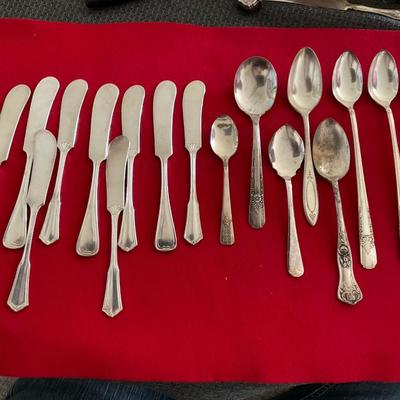 Silverware, Spoons And Butter Knives