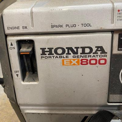 Small Honda EX 800 Portable Generator