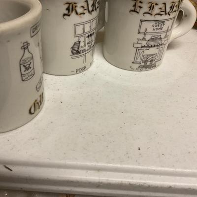Three Coffee mugs From Verne Japan
