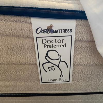 Ortho Mattress Doctor Preferred Capri Plus Bed Set Full Size