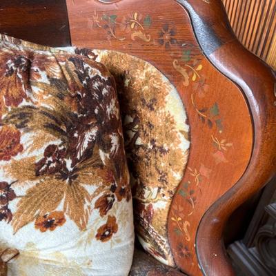 Vintage Retro Country Rustic Two-Seater Couch Love Seat