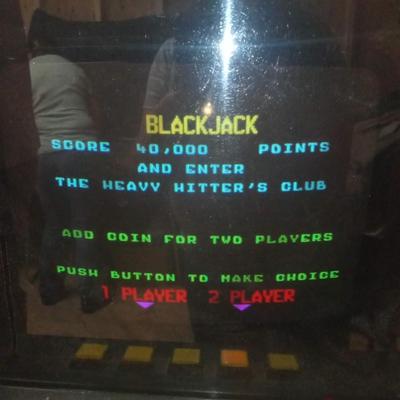 COIN OPERATED VIDEO POKER, BLACK JACK, ACEY DEUCEY & DICE GAMES