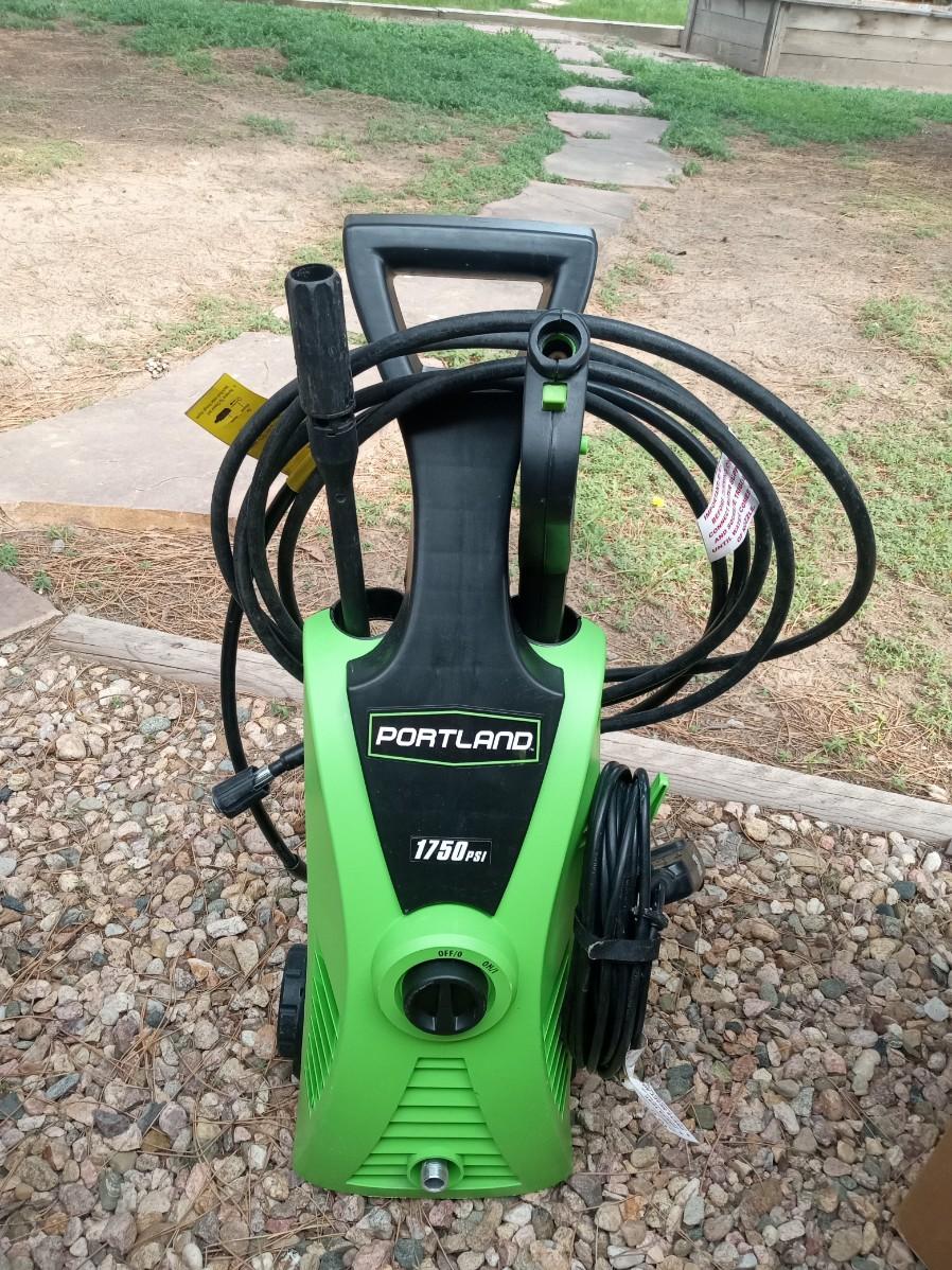 PORTLAND 1750 PSI PRESSURE WASHER