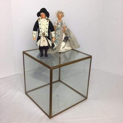 760 Peggy Nisbet Dolls George & Martha Washington