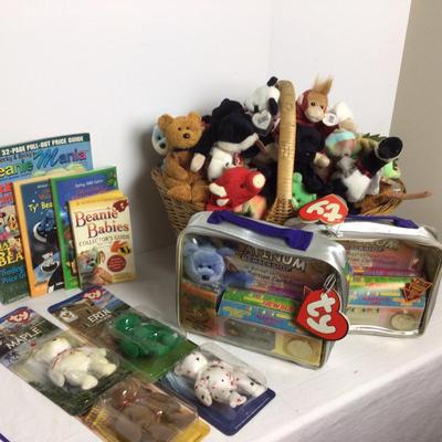 749 Beanie Baby Lot with Books