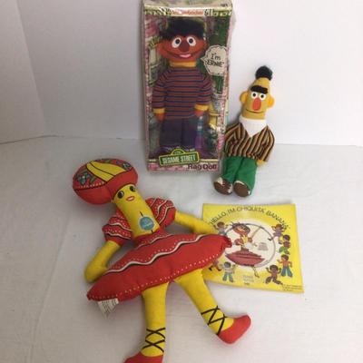 747 Sesame Street Vintage Dolls
