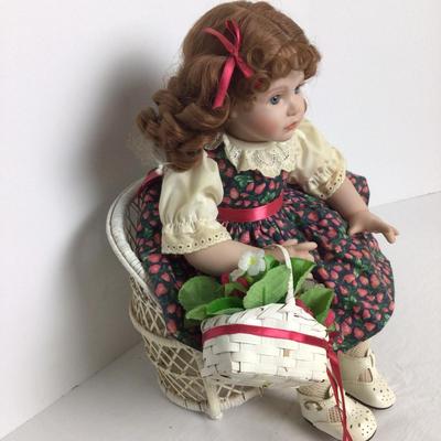 745 Georgetown Collection Doll â€œSweet Strawberryâ€