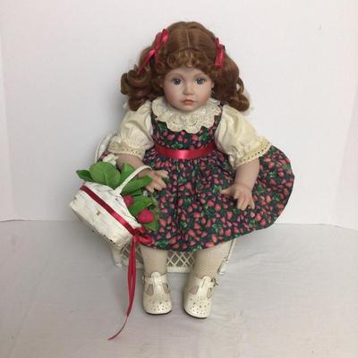 745 Georgetown Collection Doll â€œSweet Strawberryâ€