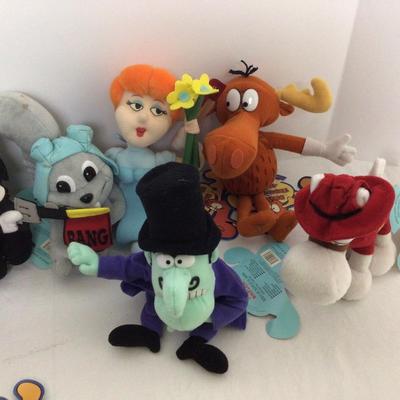 743 The Adventures of Rocky & Bullwinkle Dolls