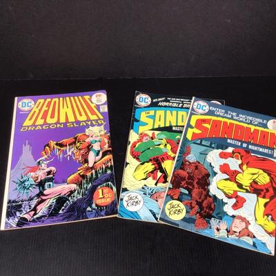 729 Sandman Comics Lot & Beowulf
