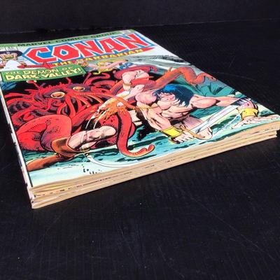 Conan the Barbarian Marvel Comic Lot