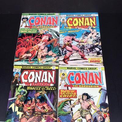 Conan the Barbarian Marvel Comic Lot