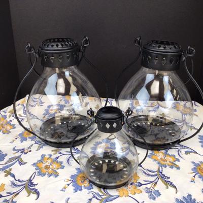 724 Pottery Bard Napa Candle Lanterns