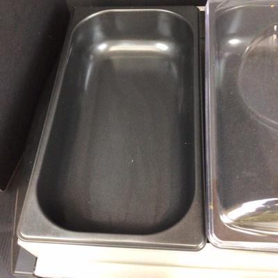 676 Cookâ€™s Essential Triple Buffet Server