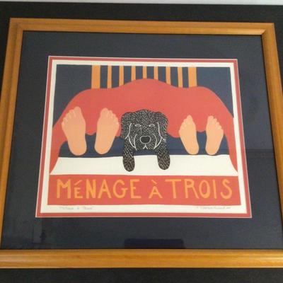 229 MeNage A Trois By.Stephen Huneck