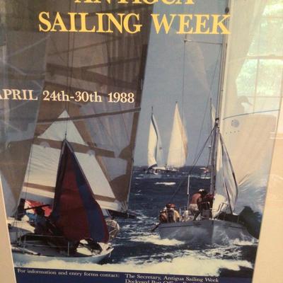 228 Sailing Week Framed Poster