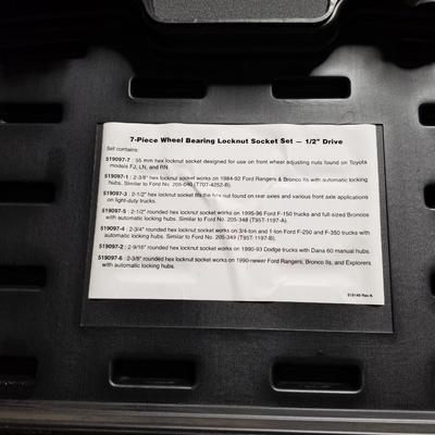 MAC Tools Wheel Bearing Socket Set