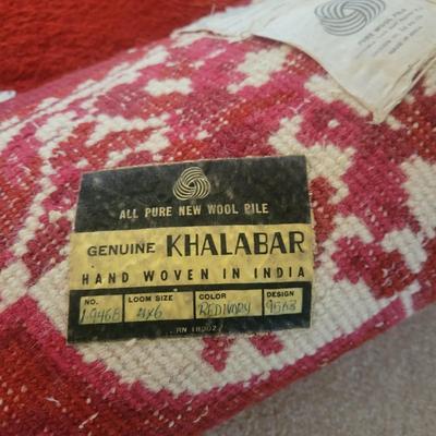 Khalabar Hand Woven Wool Pile Rug (2LR-DW)