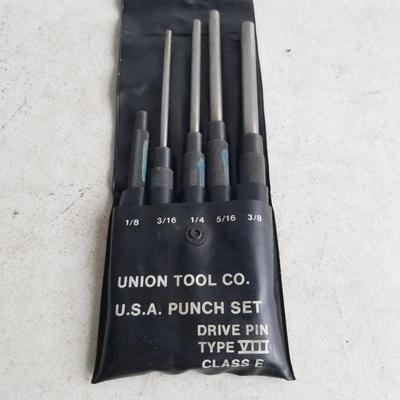 Union Tool Company Punches
