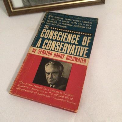 245 Barry Goldwater Signed Photo & Book