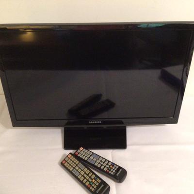 251 Samsung 25â€ TV & Remote