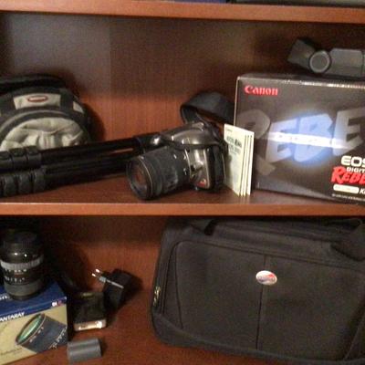 261 Canon E.O.S. Rebel & Supplies