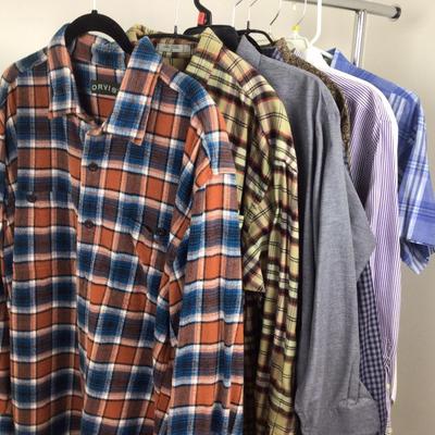 201 Menâ€™s XL Dress Shirt Lot