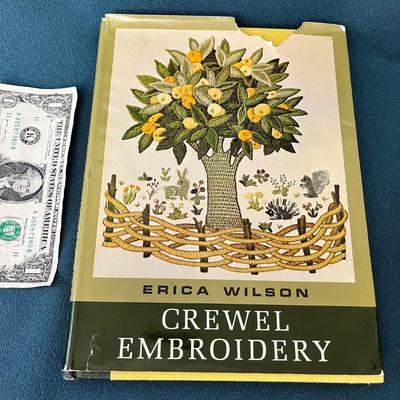 CREWEL EMBROIDERY BOOK 
